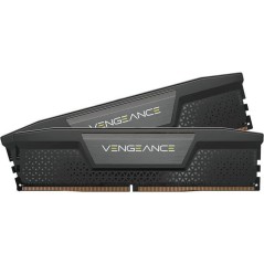 Mémoire RAM - CORSAIR - Vengeance DDR5 RAM 64Go (2x32Go) 6400MHz CL32 Intel XMP Compatible iCUE - Noir