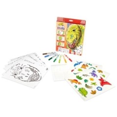 Créatif - CRAYOLA - POPS 3D Dinosaurs - Fabuleux dessins 3D de dinosaures! Des 6 ans