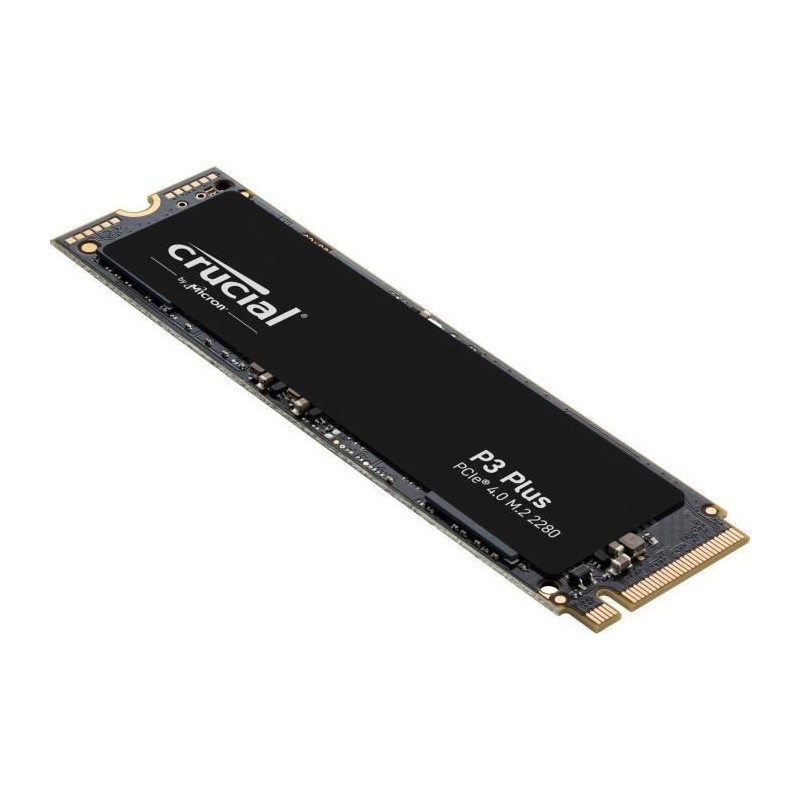 Disque dur SSD CRUCIAL P3 Plus 500 Go PCIe 4.0 NVMe M.2 2280 Disque dur SSD CRUCIAL P3 Plus 500 Go PCIe 4.0 NVMe M.2 2280
