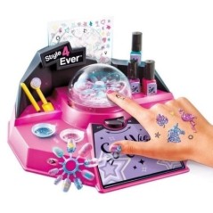 Canal Toys OFG 163 Style For Ever - Bar a ongles avec paillettes, tatoos, stickers