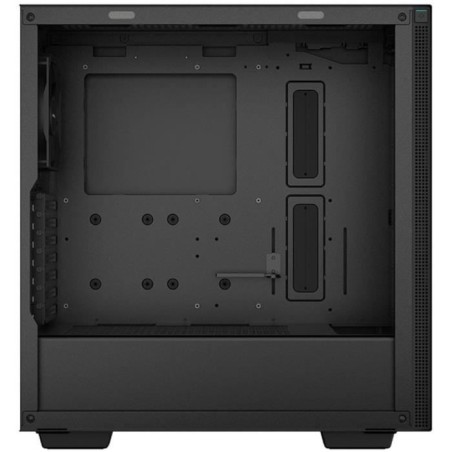 Boîtier PC Moyen Tour sans alim - DEEPCOOL CH510 (Noir) - E-ATX/ATX/Micro ATX - 1x120mm - USB 3.0/HD Audio - Verre trempé
