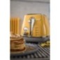 Grille-pain - DELONGHI - ICONA CAPITALS - 2 tranches - 900W - Chauffe viennoisseries - Jaune Grille-pain - DELONGHI - ICONA CAPITALS - 2 tranches - 900W - Chauffe viennoisseries - Jaune