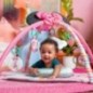 DISNEY BABY Tapis d'éveil Minnie My Best Friend, Musique et Lumieres, Arche de jeu avec 6 jouets