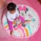 DISNEY BABY Tapis d'éveil Minnie My Best Friend, Musique et Lumieres, Arche de jeu avec 6 jouets