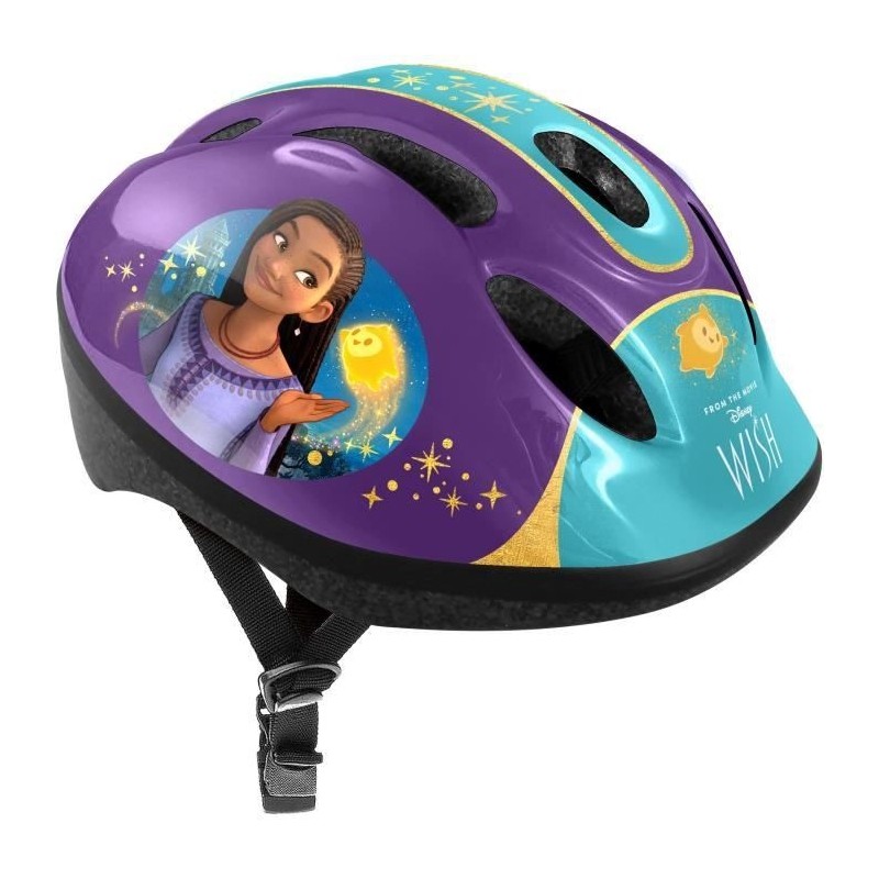 Casque de sport - DISNEY - WISH - Taille S - Tour de tete réglable 53/56cm - Aérations et mousses internes pour plus de confor