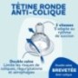 DODIE Lot de 4 biberons naissance Tétine Ronde Anti-Colique (2x150mL et 2x270mL), + une sucette naissance DODIE Lot de 4 biberons naissance Tétine Ronde Anti-Colique (2x150mL et 2x270mL), + une sucette naissance