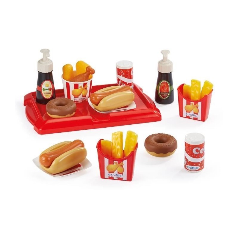 Coffret hot dog - ECOIFFIER - 2423 - Un menu digne d'un fast-food Coffret hot dog - ECOIFFIER - 2423 - Un menu digne d'un fast-food