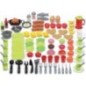 Boite dinette 100 pieces - ECOIFFIER - Collection 100% Chef - Des 18 mois Boite dinette 100 pieces - ECOIFFIER - Collection 100% Chef - Des 18 mois