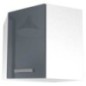 START Meuble de cuisine haut d'angle L 58 cm - Gris brillant START Meuble de cuisine haut d'angle L 58 cm - Gris brillant