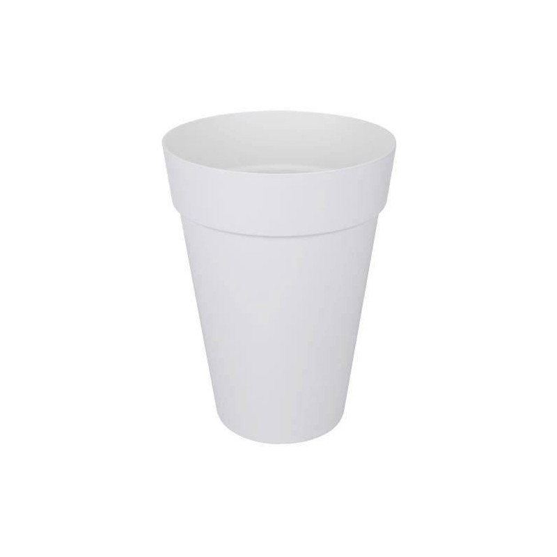 ELHO Loft Urban Pot de fleurs rond Haut 42 - Blanc - Ø 42 x H 56 cm - extérieur - 100% recyclé ELHO Loft Urban Pot de fleurs rond Haut 42 - Blanc - Ø 42 x H 56 cm - extérieur - 100% recyclé