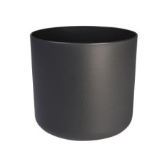 Pot De Fleurs Rond ELHO - b.for soft round - Plastique - Ø30 - Anthracite