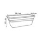 ELHO Jardiniere Green Basics 60 - Vivre noir - Extérieur - XXL - L 29,5 x W 59,2 x H 27,7 cm