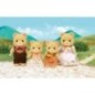 Figurines miniatures - SYLVANIAN FAMILIES - La famille Ours - 4 personnages articulés et habillés avec soin Figurines miniatures - SYLVANIAN FAMILIES - La famille Ours - 4 personnages articulés et habillés avec soin
