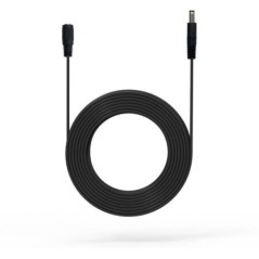 Câble d'alimentation EZVIZ 5m Rallonge - Noir - Asymétrique - Extérieur - Electrique