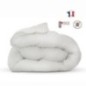Couette anti-acariens - 220 x 240 cm - Chaude - 400 g/m² 2 personnes - Blanc - ABEIL