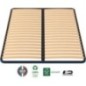 SEDAC - Sommier 160 x 200 - Acier bleu nuit - LOYSA SEDAC - Sommier 160 x 200 - Acier bleu nuit - LOYSA