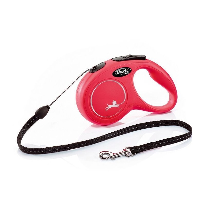 Laisse New Classic S Cord 5 m red Flexi CL10C5-251-R-20 Laisse New Classic S Cord 5 m red Flexi CL10C5-251-R-20