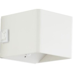 Applique magnétique d'extérieur - ISEO - BRILLIANT - Rechargeable - Blanc - LED - Détecteur - 4W - 300lm - 3000K - USB