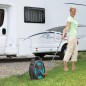 GARDENA Dévidoir portable Classic 15 équipé  Longueur tuyau 15m  Ø11mm  Kit complet pret a l'emploi  Garantie 5 ans 