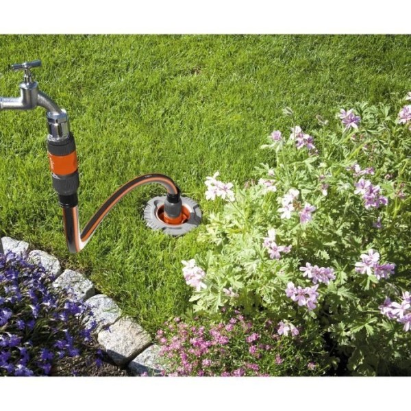 GARDENA Set de Connexion Grand Débit  Relier pipeline et systeme d'irrigation automatique a l'alimentation en eau