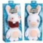 Gipsy Toys - Lapins Crétins Sonores - Bouche Fermée - 28 cm - Blanc Gipsy Toys - Lapins Crétins Sonores - Bouche Fermée - 28 cm - Blanc