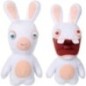 Gipsy Toys - Lapins Crétins Sonores - Bouche Fermée - 28 cm - Blanc Gipsy Toys - Lapins Crétins Sonores - Bouche Fermée - 28 cm - Blanc