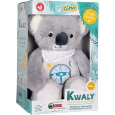 Gipsy Toys - KWALY- Koala conteur d'Histoires - Peluche Qui Parle Interactive -Version française - 2 Heures de Contes Merveille