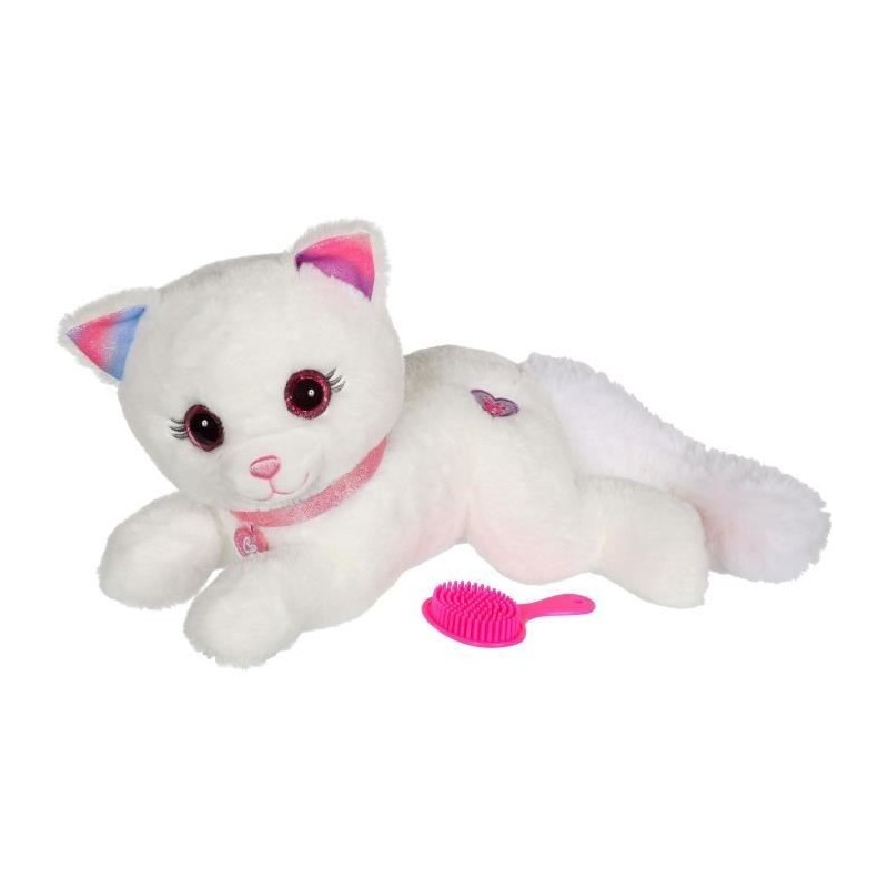 Gipsy Toys - Cuty Bella Fashionista - Peluche Interactive Chat Toute Douce Qui s'illumine au Rythme de Jolies Mélodies - 30 Gipsy Toys - Cuty Bella Fashionista - Peluche Interactive Chat Toute Douce Qui s'illumine au Rythme de Jolies Mélodies - 30