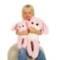 Peluche Lapin Leggies - GIPSY TOYS - Rose, 48 cm Peluche Lapin Leggies - GIPSY TOYS - Rose, 48 cm