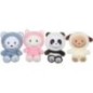 Peluche Chien Hoody Pets - GIPSY TOYS - Creme, 24 cm Peluche Chien Hoody Pets - GIPSY TOYS - Creme, 24 cm
