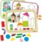 Jeu éducatif - GOULA - Coffret formes magnétiques - 12 activités avec 24 pieces en bois Jeu éducatif - GOULA - Coffret formes magnétiques - 12 activités avec 24 pieces en bois