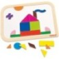 Jeu éducatif - GOULA - Coffret formes magnétiques - 12 activités avec 24 pieces en bois Jeu éducatif - GOULA - Coffret formes magnétiques - 12 activités avec 24 pieces en bois