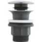 Bonde clic clac - GROHE - Diametre serrage vasque 63 mm - Matiere métal - Chrome - Pour lavabo avec trop-plein