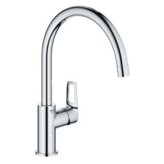 Robinet de cuisine évier monocommande BAULOOP bec haut pivotant - GROHE  31368001