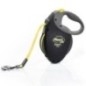 Laisse enrouleur Flexi Neon Giant - FLEXI - GT3-210-S-NEO-12 - Noir et jaune - Pour chiens jusqu'a 50 kg Laisse enrouleur Flexi Neon Giant - FLEXI - GT3-210-S-NEO-12 - Noir et jaune - Pour chiens jusqu'a 50 kg
