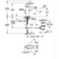 Mitigeur monocommande lavabo - GROHE Start - 234552432 - Noir mat - Taille M - Bec moyen - Economie d'eau - Tirette et vidage