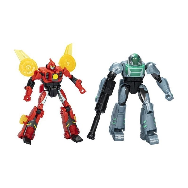 Figurines Terran Twitch et Robby Malto, jouets interactifs pour filles et garçons, Transformers EarthSpark Cyber-Combiner, des 