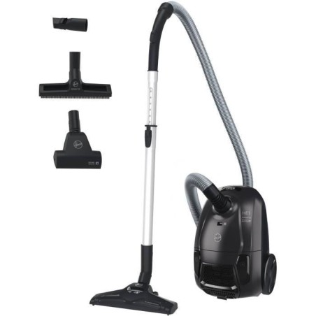 HOOVER HE1 - Aspirateur Traineau avec sac Compact et Puissant - Grande Capacité 2,5L- Haute-performance sur Sols Durs et Moquet