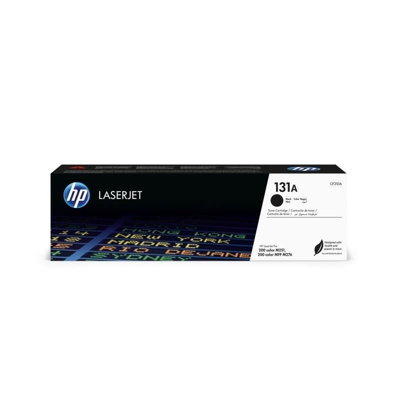 Cartouche de toner noir HP 131A authentique pour HP LaserJet Pro 200 Color M251/M276
