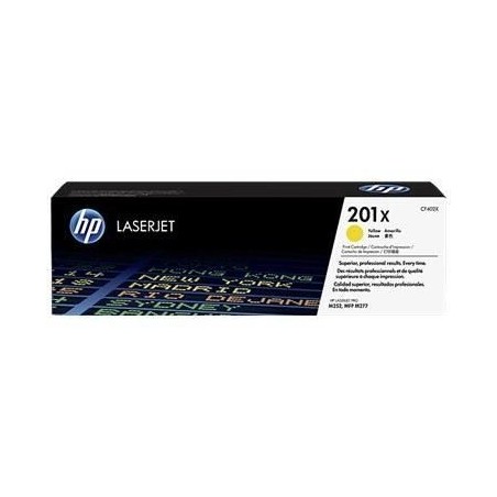 Cartouche d'encre Hp TONER 201 XL JAUNE
