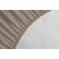 LOVELY HOME Drap Housse 100% coton 160x200x25 cm beige LOVELY HOME Drap Housse 100% coton 160x200x25 cm beige