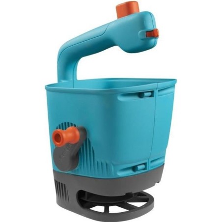 GARDENA Epandeur a main M  Capacité totale 1.8L  Surface 100m² max  Largeur d'épandage 4m  Poignée ergonomique  (4