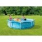Kit Piscine hors sol tubulaire INTEX - Metal Frame - 305 x 76 cm - Ronde (Livrée avec pompe et 2 cartouches) - 28208NP Kit Piscine hors sol tubulaire INTEX - Metal Frame - 305 x 76 cm - Ronde (Livrée avec pompe et 2 cartouches) - 28208NP