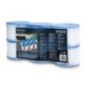 Lot de 6 cartouches de filtration pour Pure Spa - Intex 29011 Lot de 6 cartouches de filtration pour Pure Spa - Intex 29011