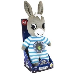 Peluche lumineuse naturelle TROTRO - Jemini - 25 cm - fonctionne sans pile