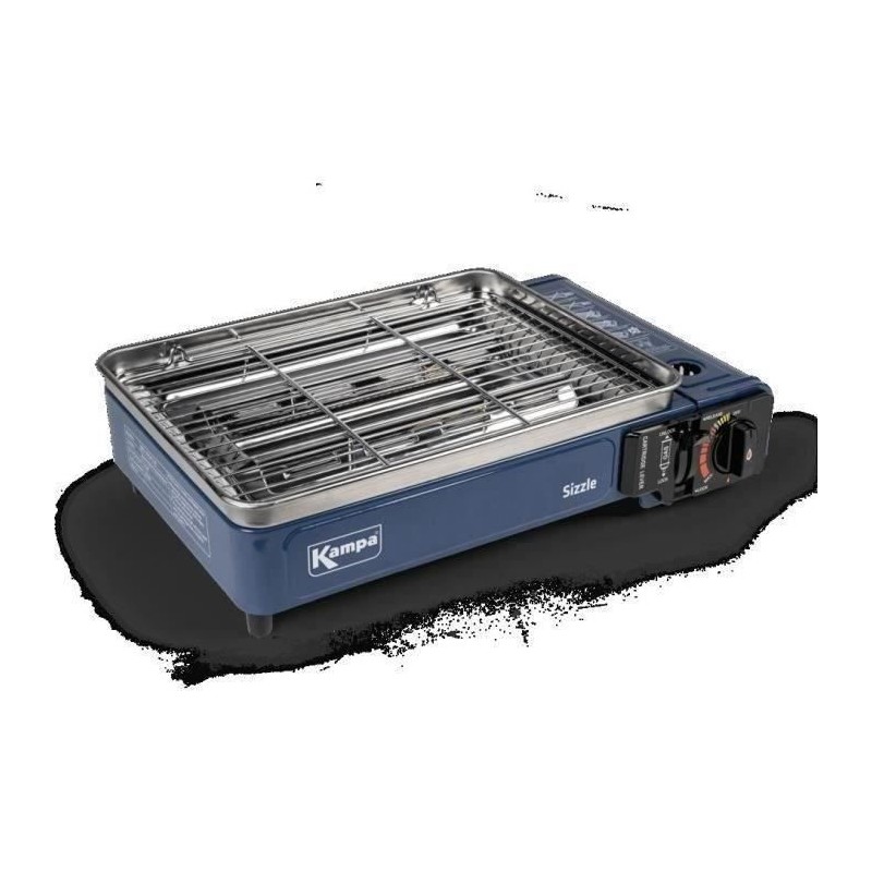 Gril Barbecue a cartouche gaz - KAMPA - Sizzle - Bleu Gril Barbecue a cartouche gaz - KAMPA - Sizzle - Bleu