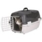 TRIXIE Box de transport Capri 1 - XS : 32x31x48 cm - Gris clair et gris foncé - Pour chien et chat TRIXIE Box de transport Capri 1 - XS : 32x31x48 cm - Gris clair et gris foncé - Pour chien et chat