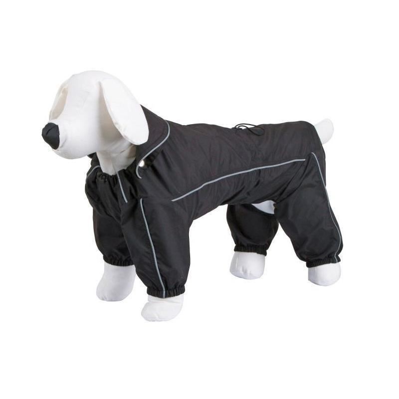 Manteau pour Chiens - KERBL - Manchester - 70 cm - Imperméable - Noir - Résistant aux intempéries Manteau pour Chiens - KERBL - Manchester - 70 cm - Imperméable - Noir - Résistant aux intempéries