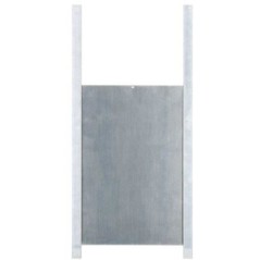 Porte poulailler coulissante - KERBL - Alu - 22 x 33 cm - Taille S