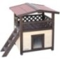 Maison pour chat extérieure 88 x 57 x 77 cm - KERBL - 4-Seasons Deluxe - Espace intérieur isolé thermiquement Maison pour chat extérieure 88 x 57 x 77 cm - KERBL - 4-Seasons Deluxe - Espace intérieur isolé thermiquement